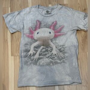 AXOLOTL-Shirt-Mountain Brand-Size Small-North Island Wildlife Recovery Centre BC